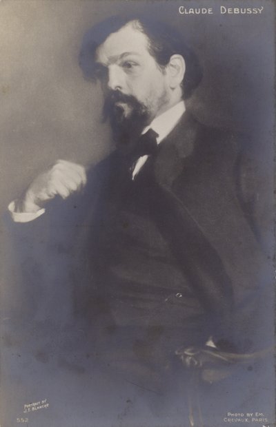 Claude Debussy, compositor francés (1862-1918) de Jacques Emile Blanche